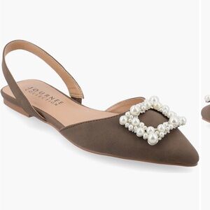 Journee Collection Hannae Slingback Flat
